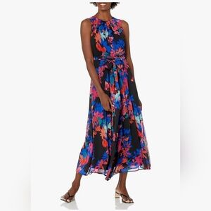 Calvin Klein Maxi Floral Dress Size 4